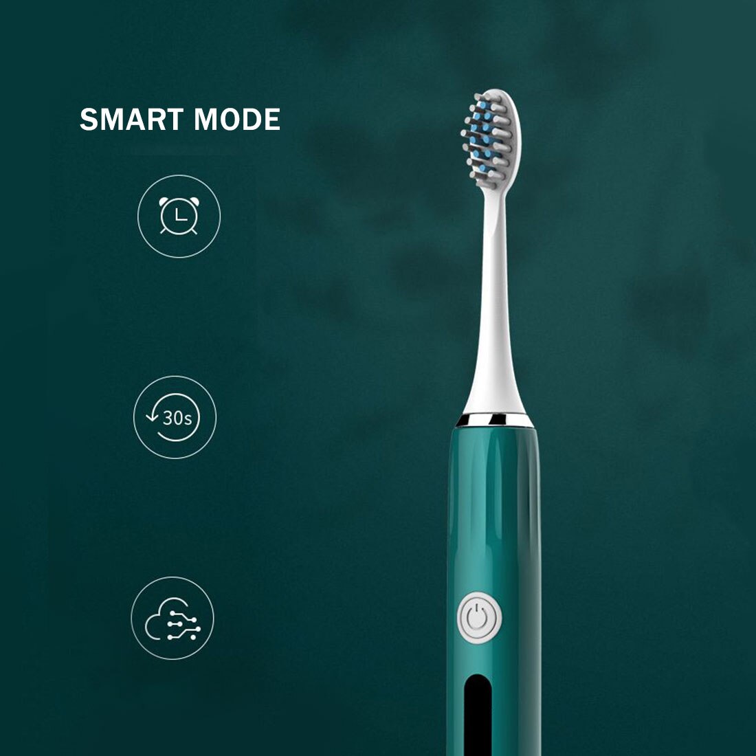 Sonic Electric Toothbrush Adult Timer 