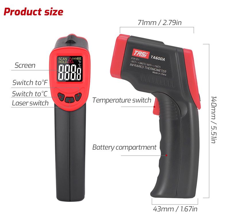 TA600A Infrared Thermometer