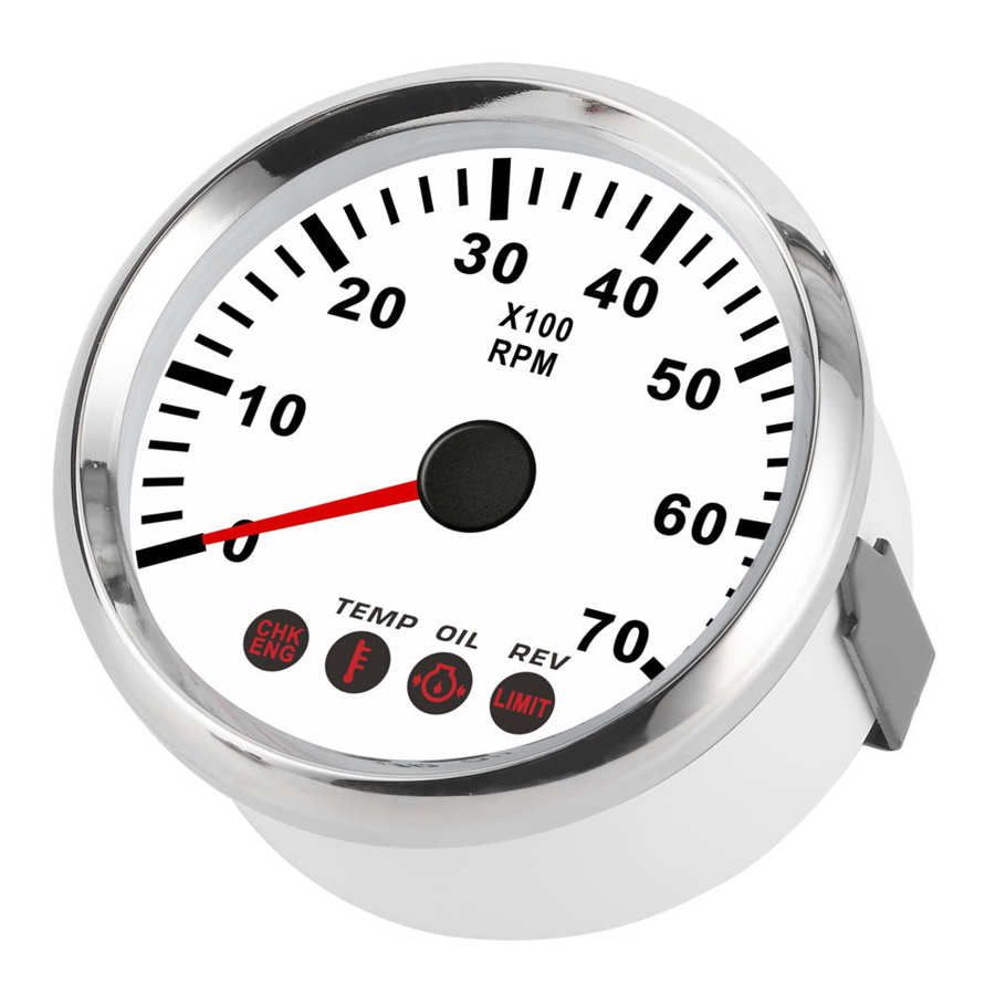 85mm 0‑7000RPM Tachometer Gauge