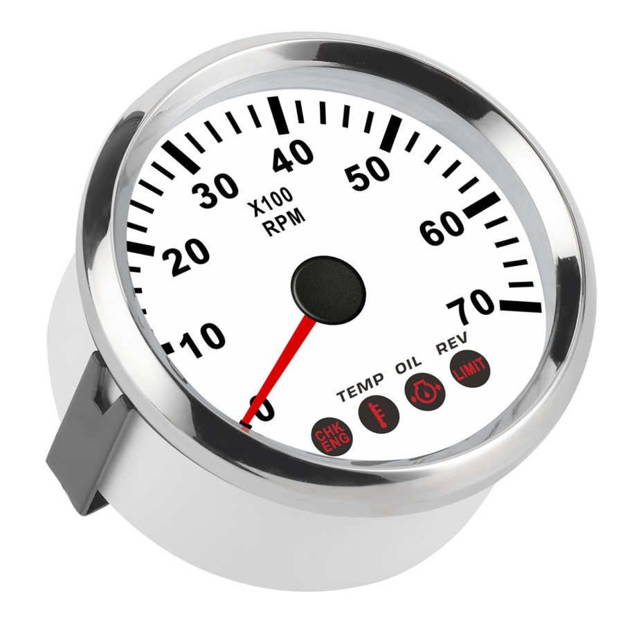 85mm 0‑7000RPM Tachometer Gauge