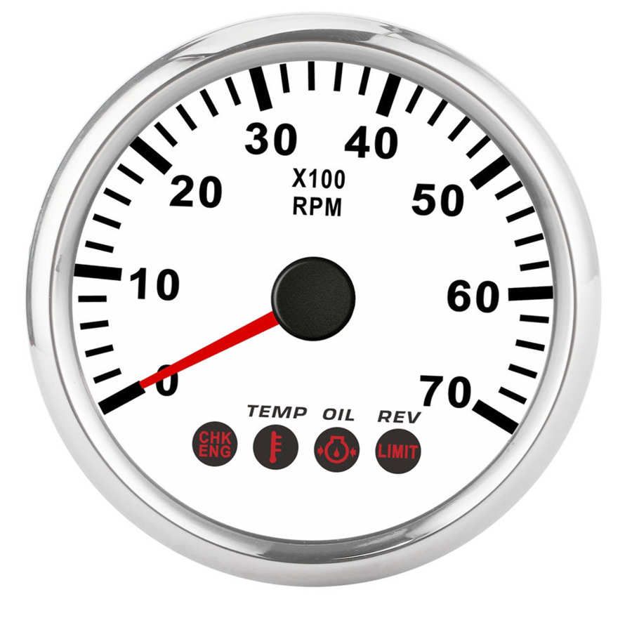 85mm 0‑7000RPM Tachometer Gauge