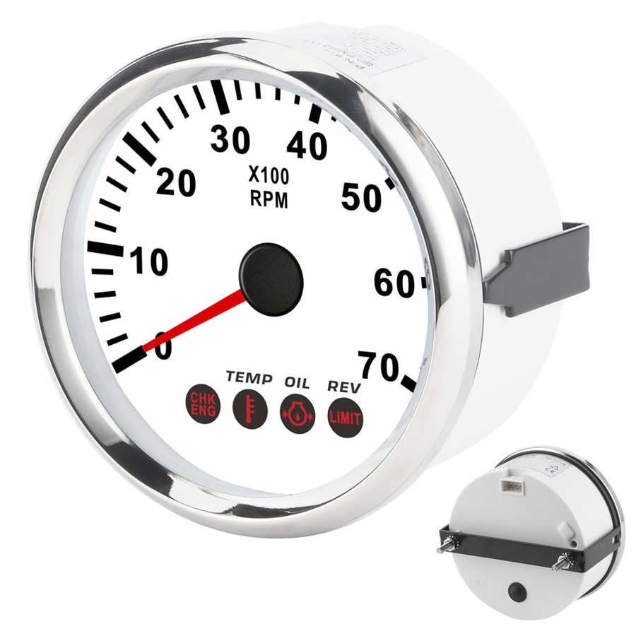 85mm 0‑7000RPM Tachometer Gauge