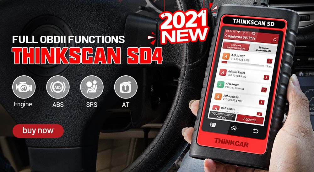 THINKCAR Thinkscan SD4 OBD2 Scanner