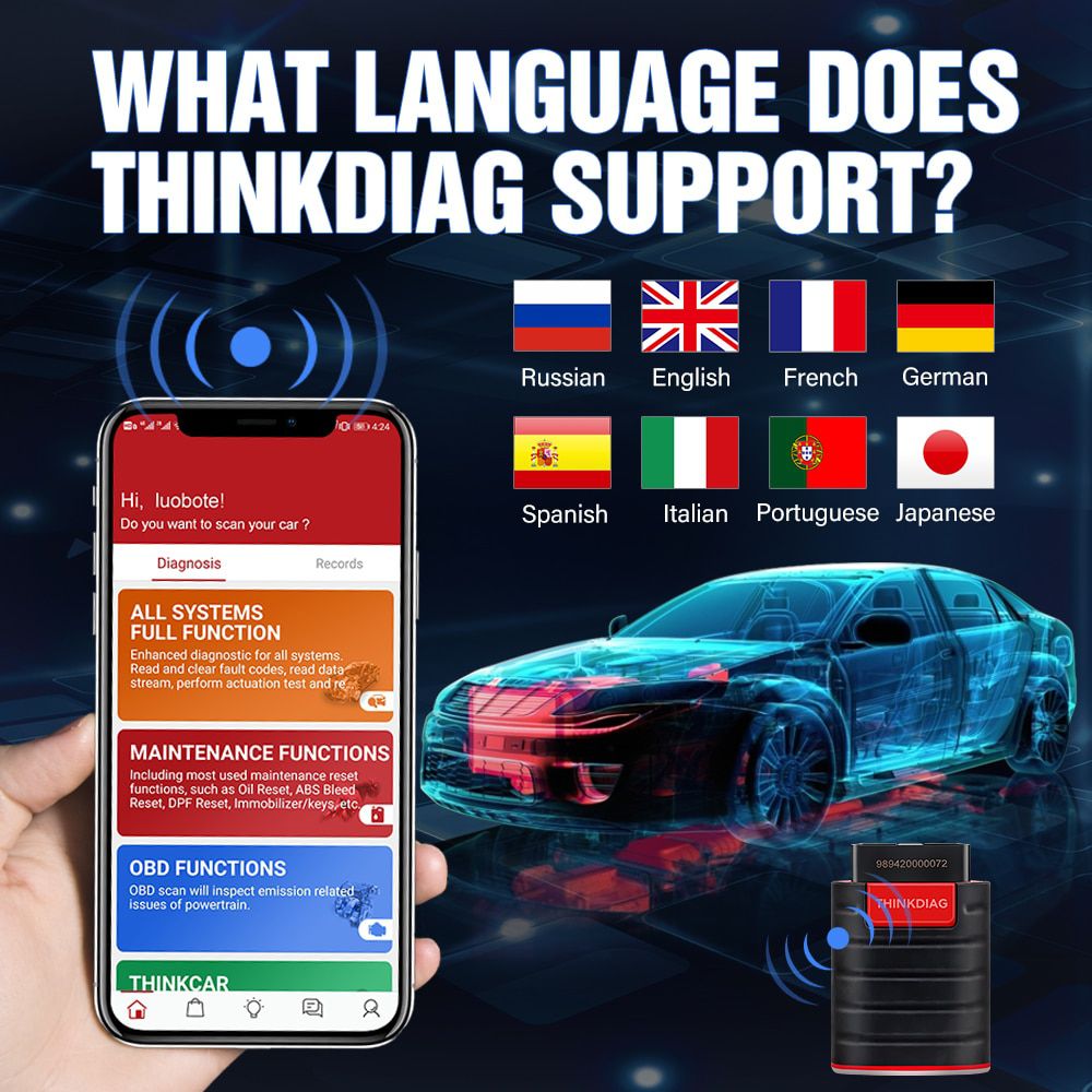 Thinkcar Thinkdiag Diagzone Old Boot V1.23.004 Full Soft