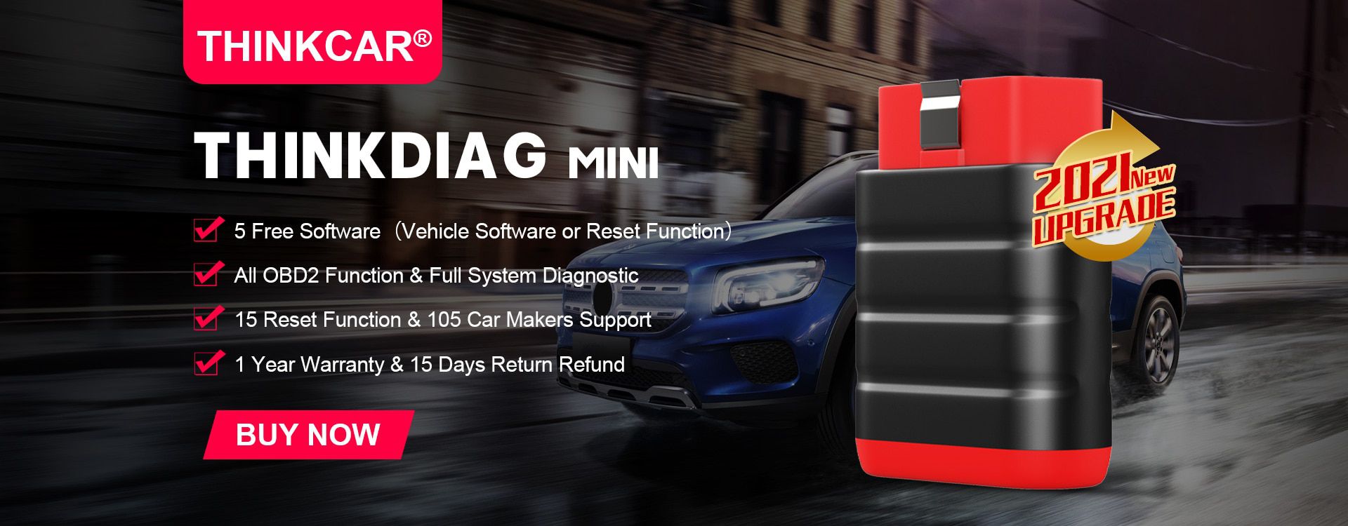 THINKCAR ThinkDiag Mini OBD 2 Scanner