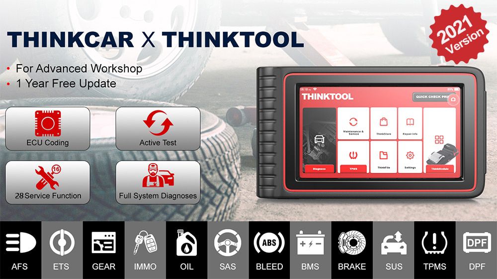 THINKCAR Thinktool Professional OBD 2 Automotive Scanner