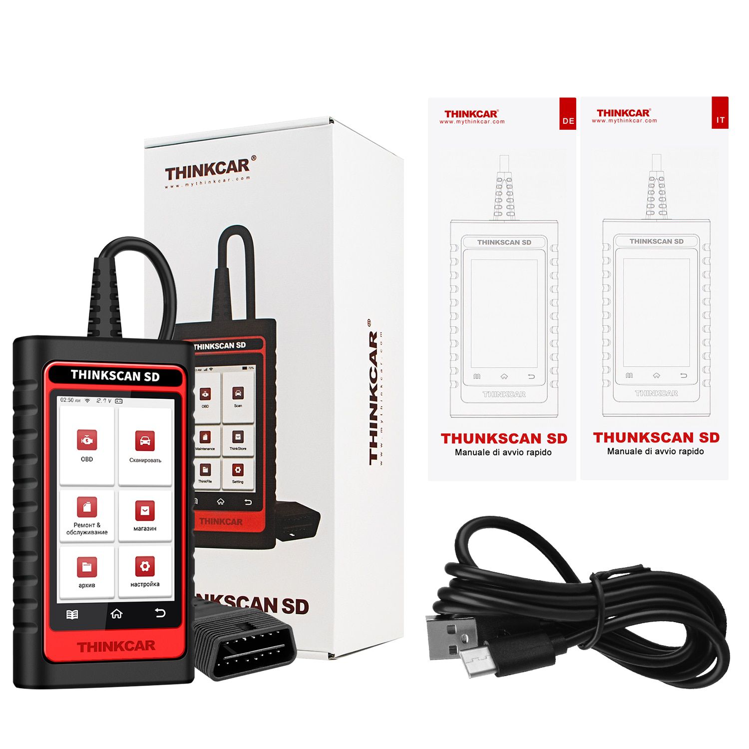 Thinkcar Thinktool SD2 OBD2 Scanner