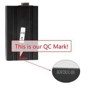 TMS370 programmer qc mark