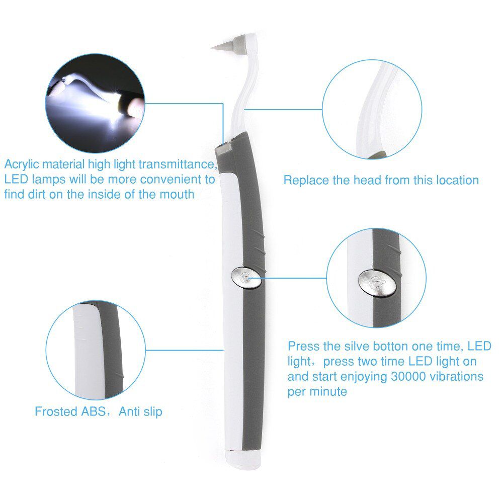 3 in 1 Electric Ultrasonic Sonic Dental Scale