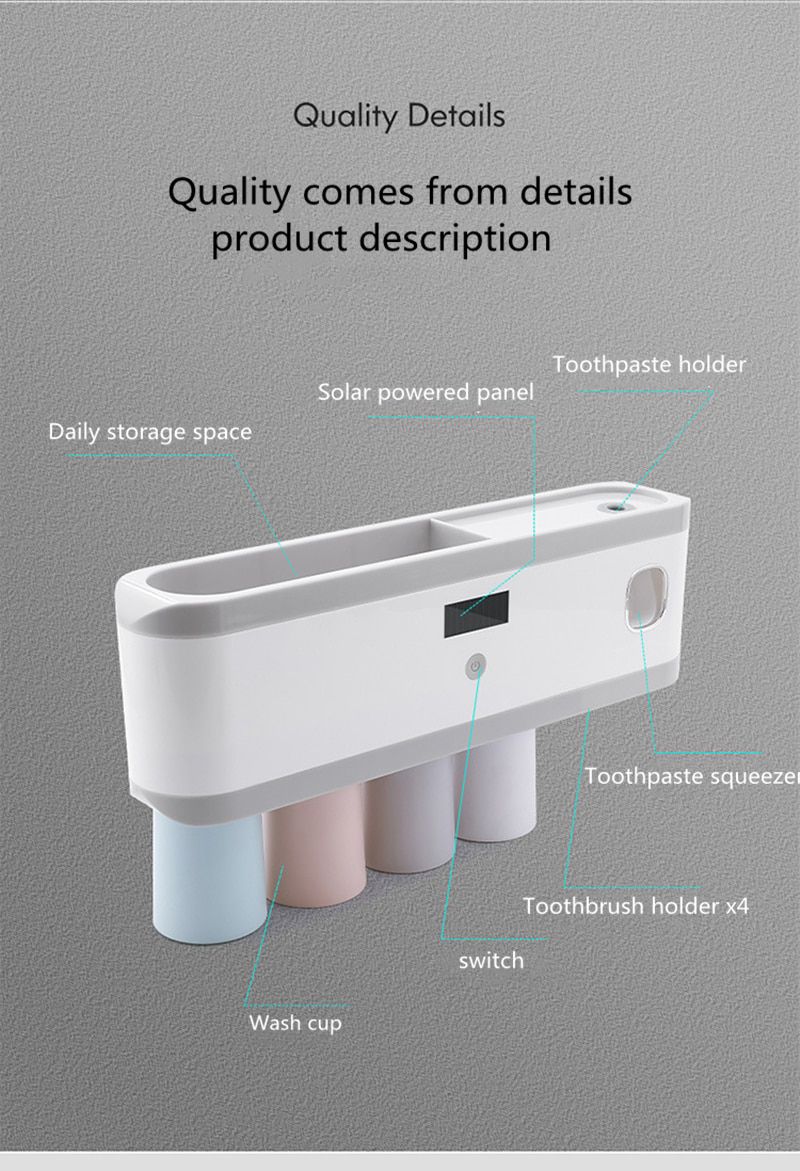 Toothbrush sterilizer 