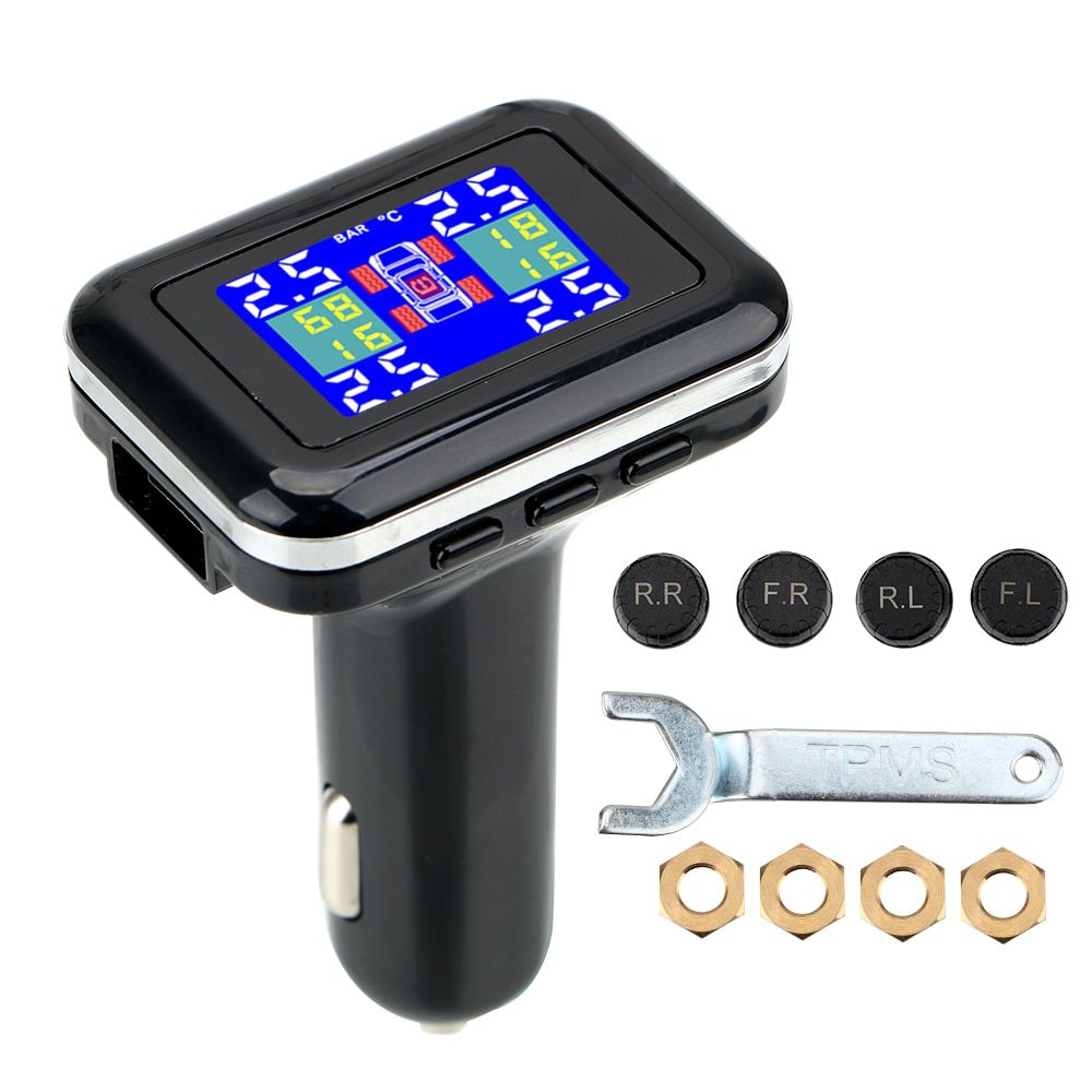 TPMS Car Tire Pressure Alarm Monitor 