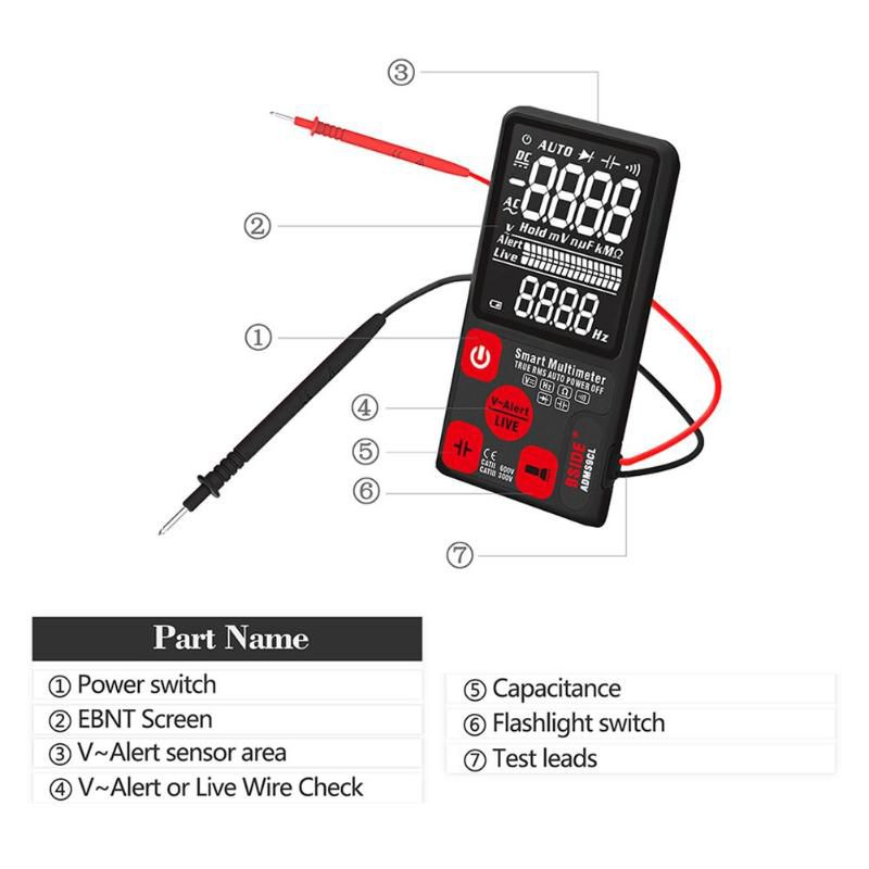 Ultra-Portable Digital Smart Multimeter