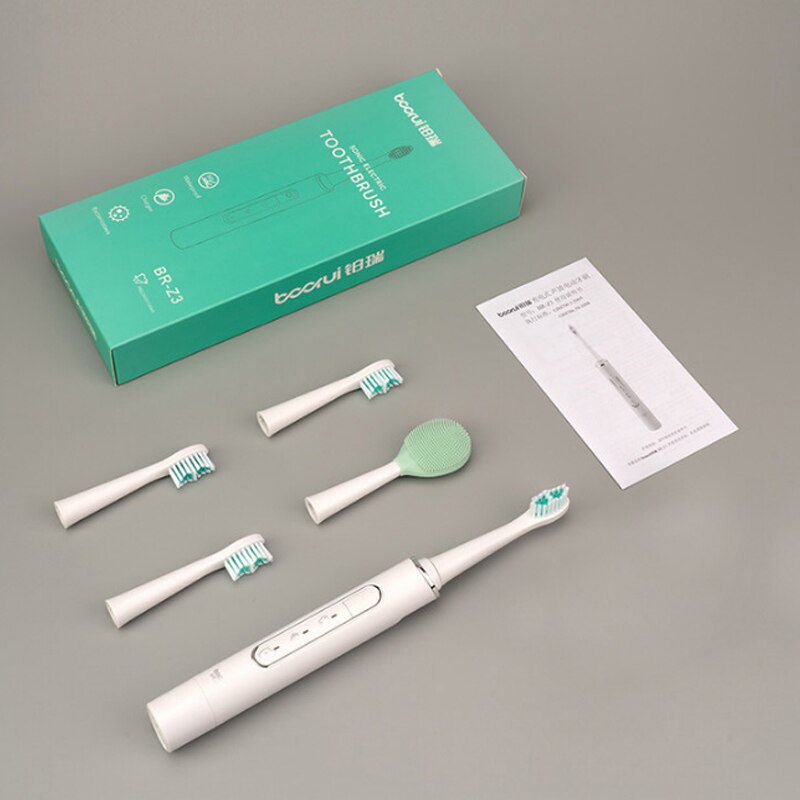 Ultrasonic Electric Toothbrush Wireless Rechargeable Ste