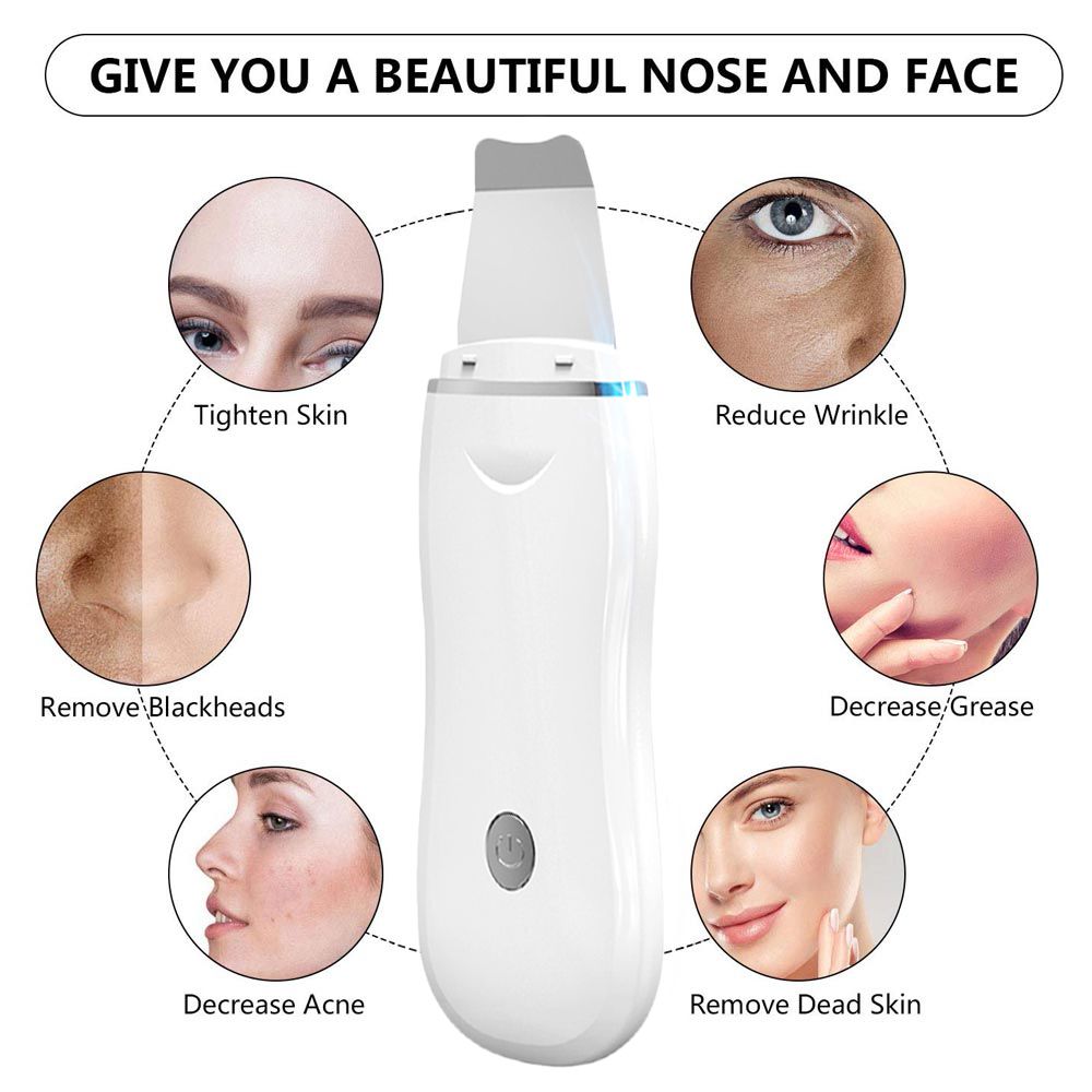 Ultrasonic Facial Skin Scrubber 