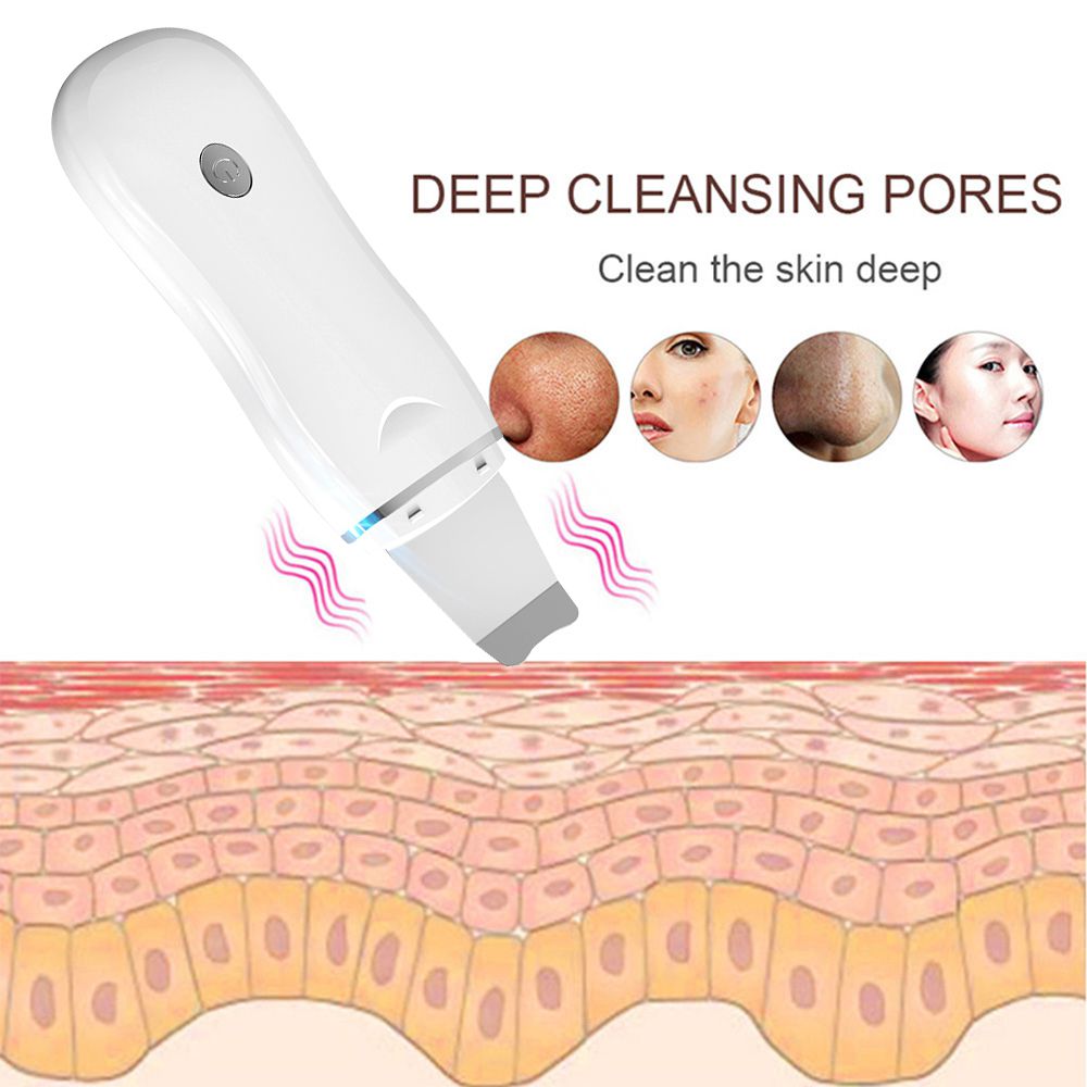 Ultrasonic Facial Skin Scrubber 