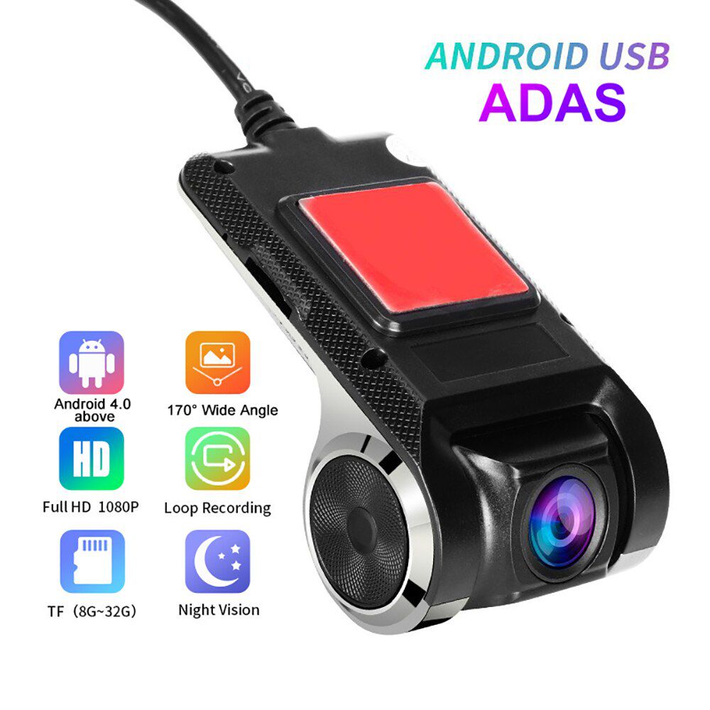 1080P Full HD Car DVR Dash Cam USB Car Video Recorder 