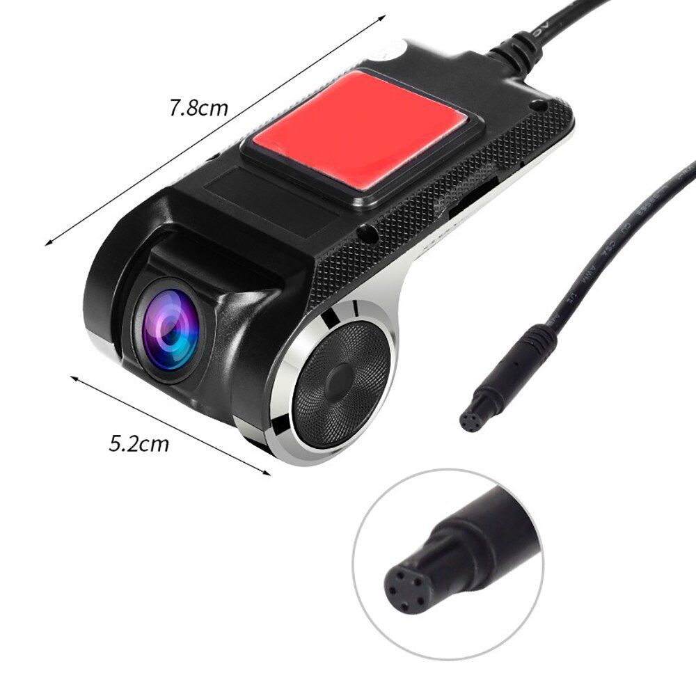 1080P Full HD Car DVR Dash Cam USB Car Video Recorder 