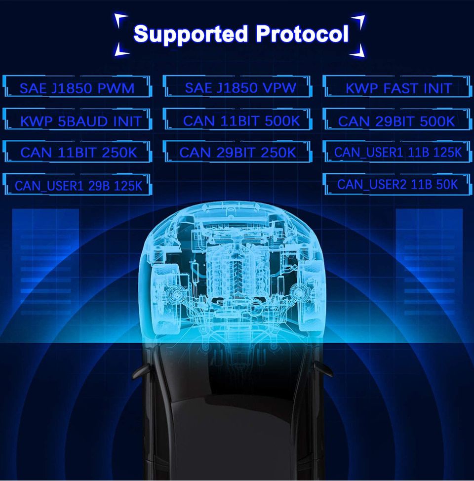 Vgate VS890 OBD2 Automotive Scanner