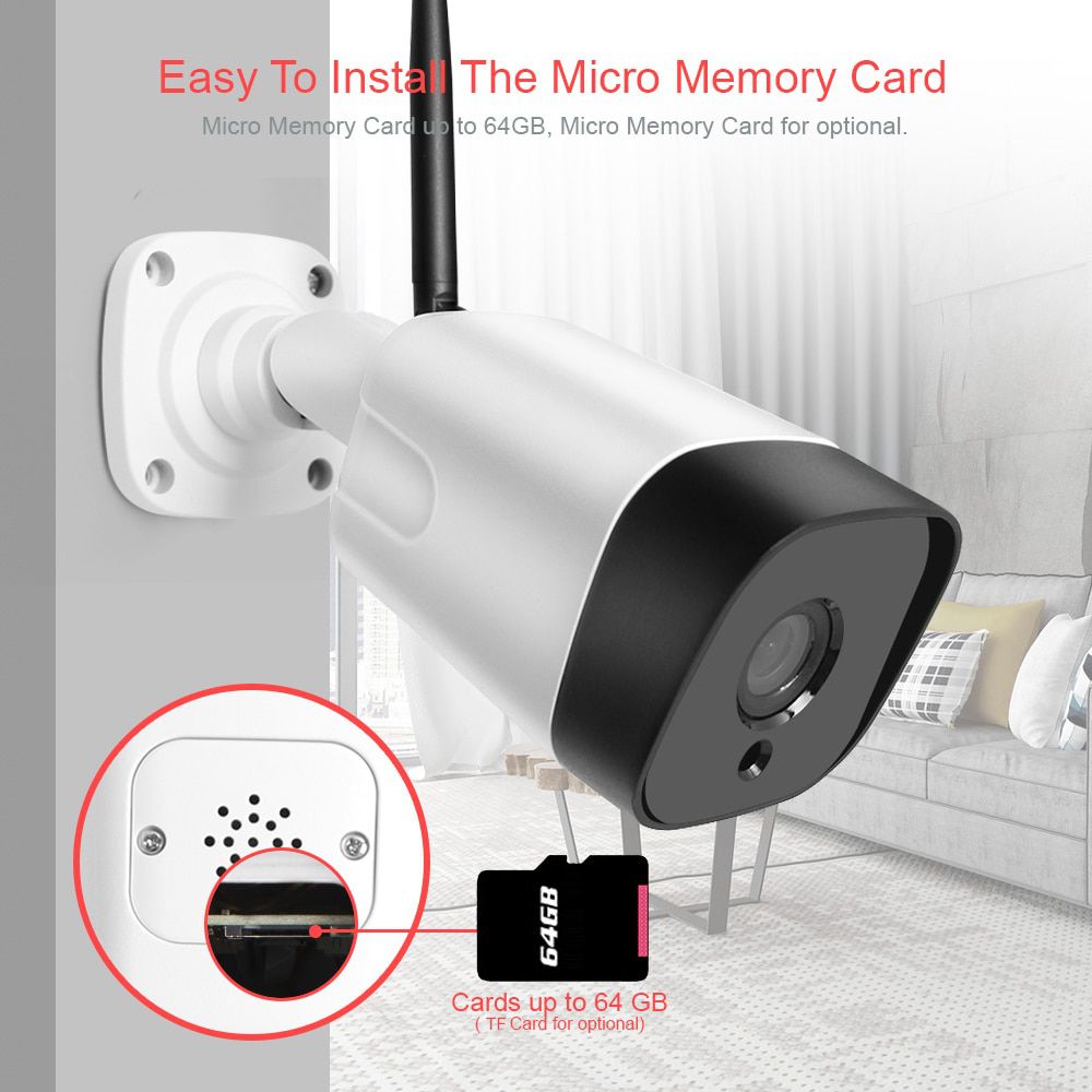 HD 5MP WIFI Wireless IP Camera