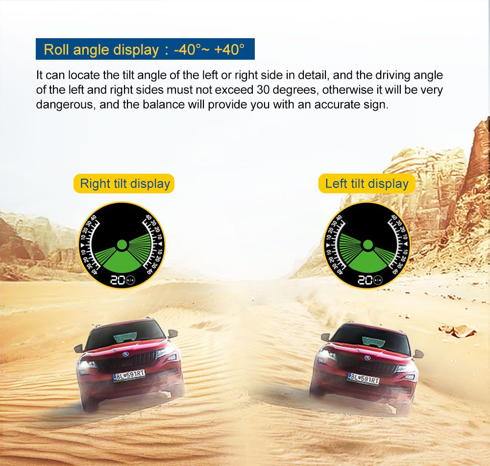 AUTOOL X91 Car 3in1 GPS TPMS HUD Universal 