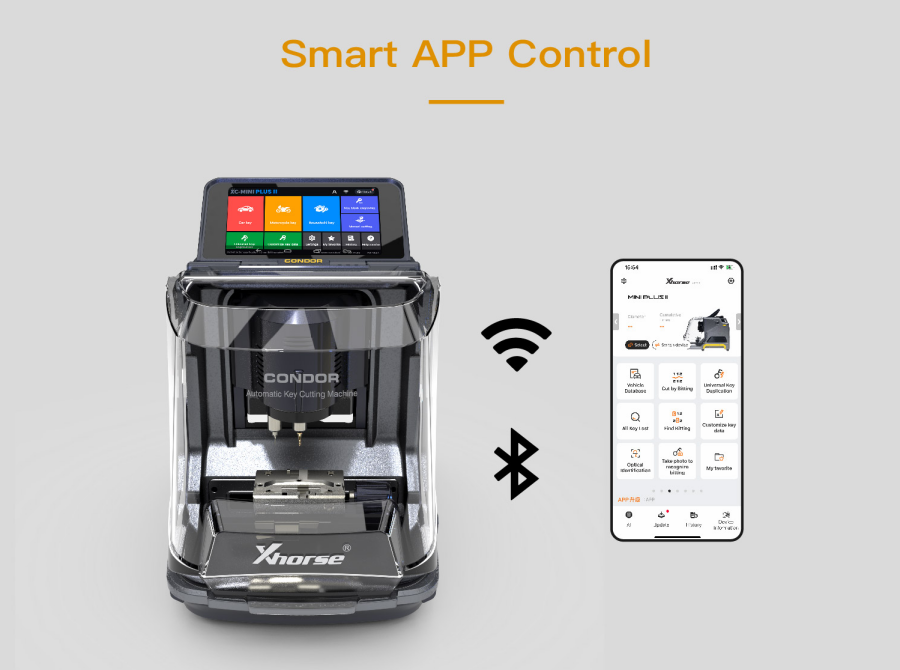 Xhorse Condor XC-MINI Plus II Key Cutting Machine