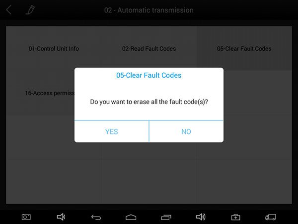 XTOOL EZ300PRO  read fault codes