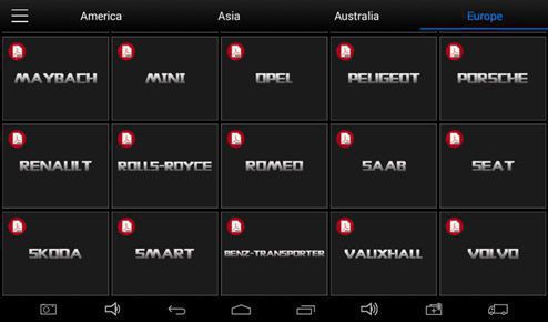 EZ300 Supports EUROPEAN car models