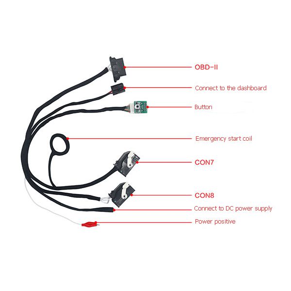 Yanhua BMW FEM/BDC Key Programmer Data Desktop Test Platform-2