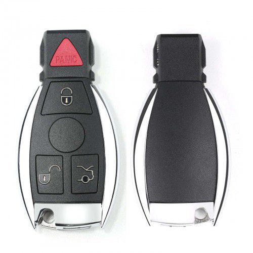 10pcs CG MB 08 Version Keyless Go Key 2-in-1 315MHz/433MHz with Shell for Mercedes W164 W221 W216 from Year 2005-2010 Get 10 Free Tokens