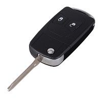 2 Button Modified Flip Car Key Key Shell For Chrysler Aspen Dodge Jeep Commander Grand Cherokee Car Remote Key Case