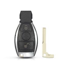 2 Buttons Fob Remote Smart Key Case For Mercedes BENZ ML SL SLK CLK W211 Keyless Entry Key Shell Replacement Blank Cover