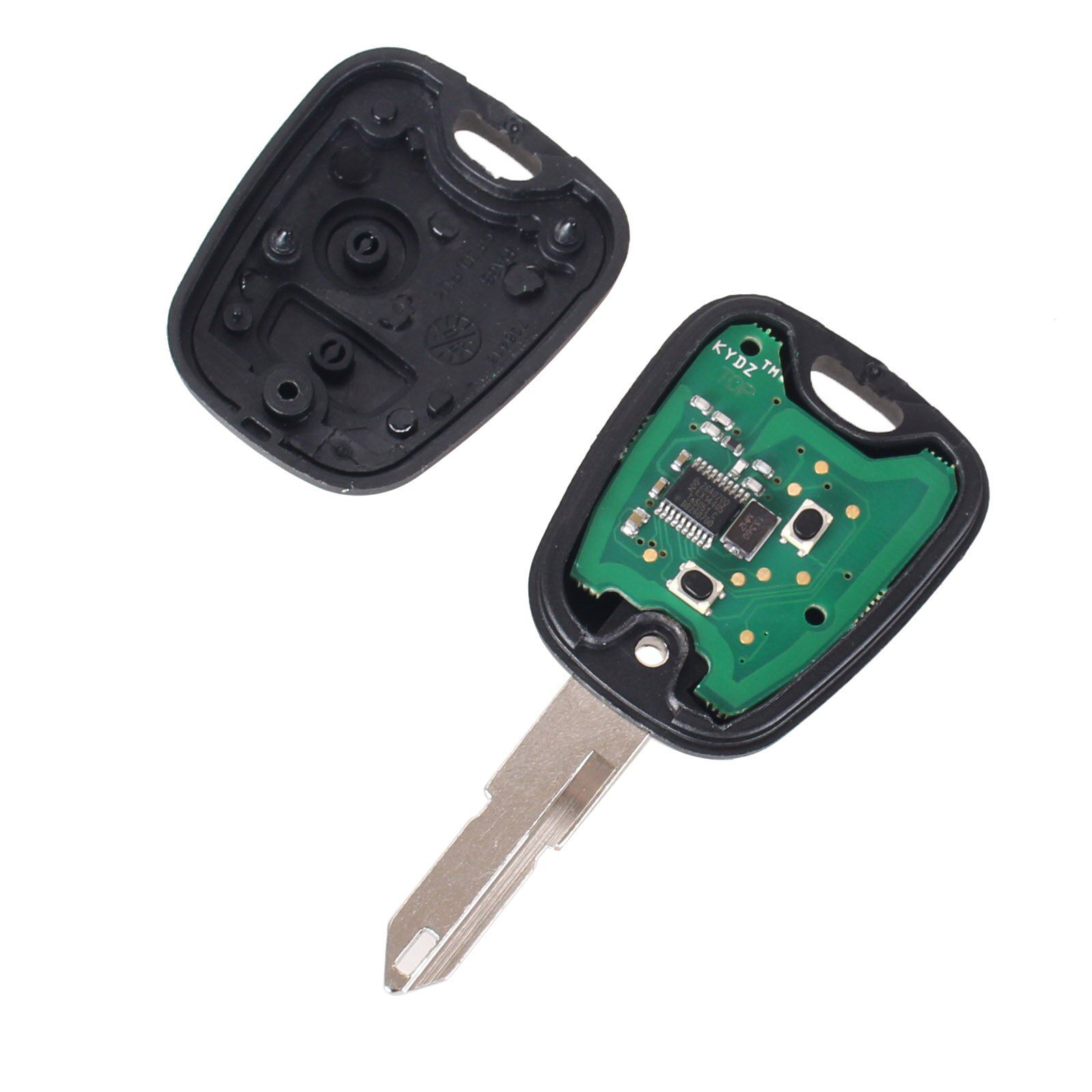 2 Buttons PCF7961 Transponder Chip Remote Control Car Key For Peugeot 206 306 405 433MHz Key With PCB Battery NE73 Blade