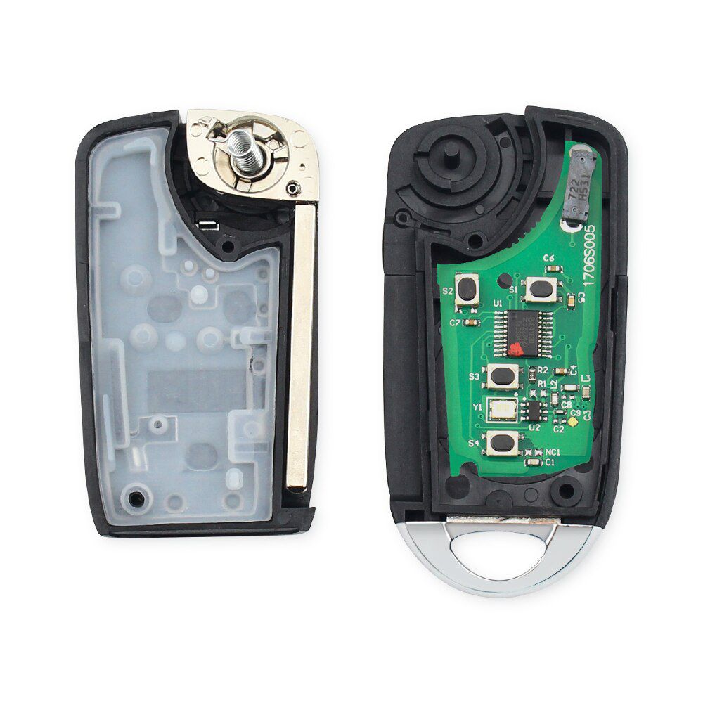 315MHz/433MHz Modified Car Remote Key Flip For Vauxhall Opel Astra J Corsa E Insignia Zafira C 2009-2016 2/3/4/5 Buttons