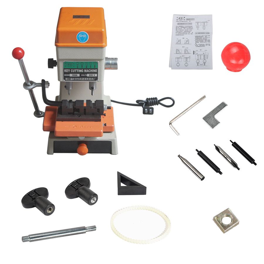 368A Key Cutting Duplicated Machine Locksmith Tools Key Machine 200W