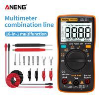 AN8009 True-RMS Digital AC/DC Multimeter Transistor Tester Professional Automotive Electrical Capacitance Meter Temp Diode