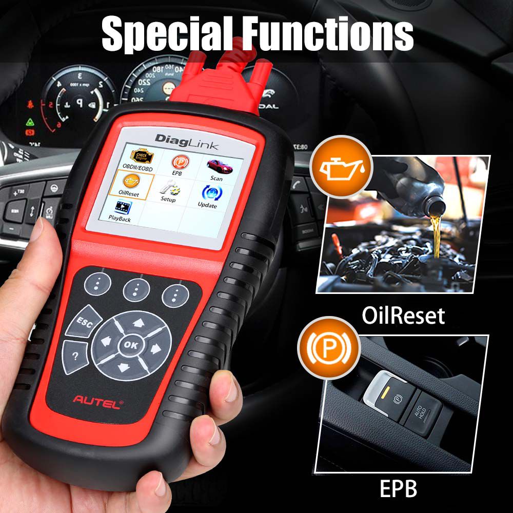 Original Autel Diaglink Full Systems Diagnostic Tool DIY Version of MD802