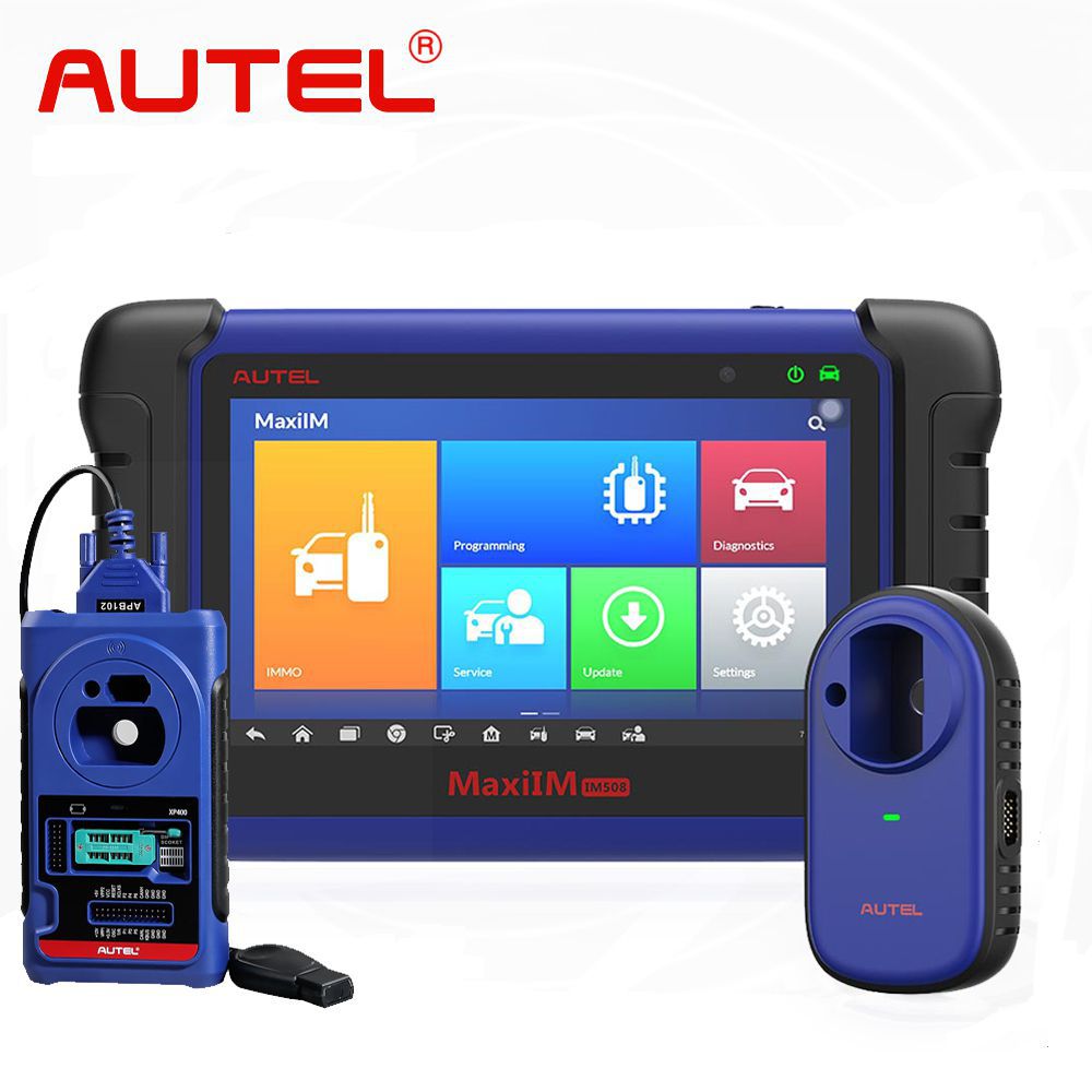 Original Autel MaxiIM IM508 Advanced IMMO & Key Programming Get XP400 Key and Chip Programmer