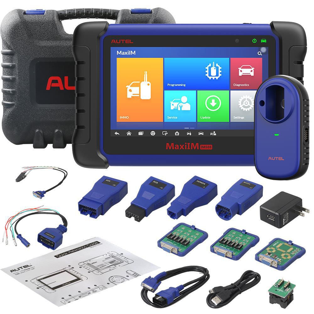 Original Autel MaxiIM IM508 Advanced IMMO & Key Programming Get XP400 Key and Chip Programmer