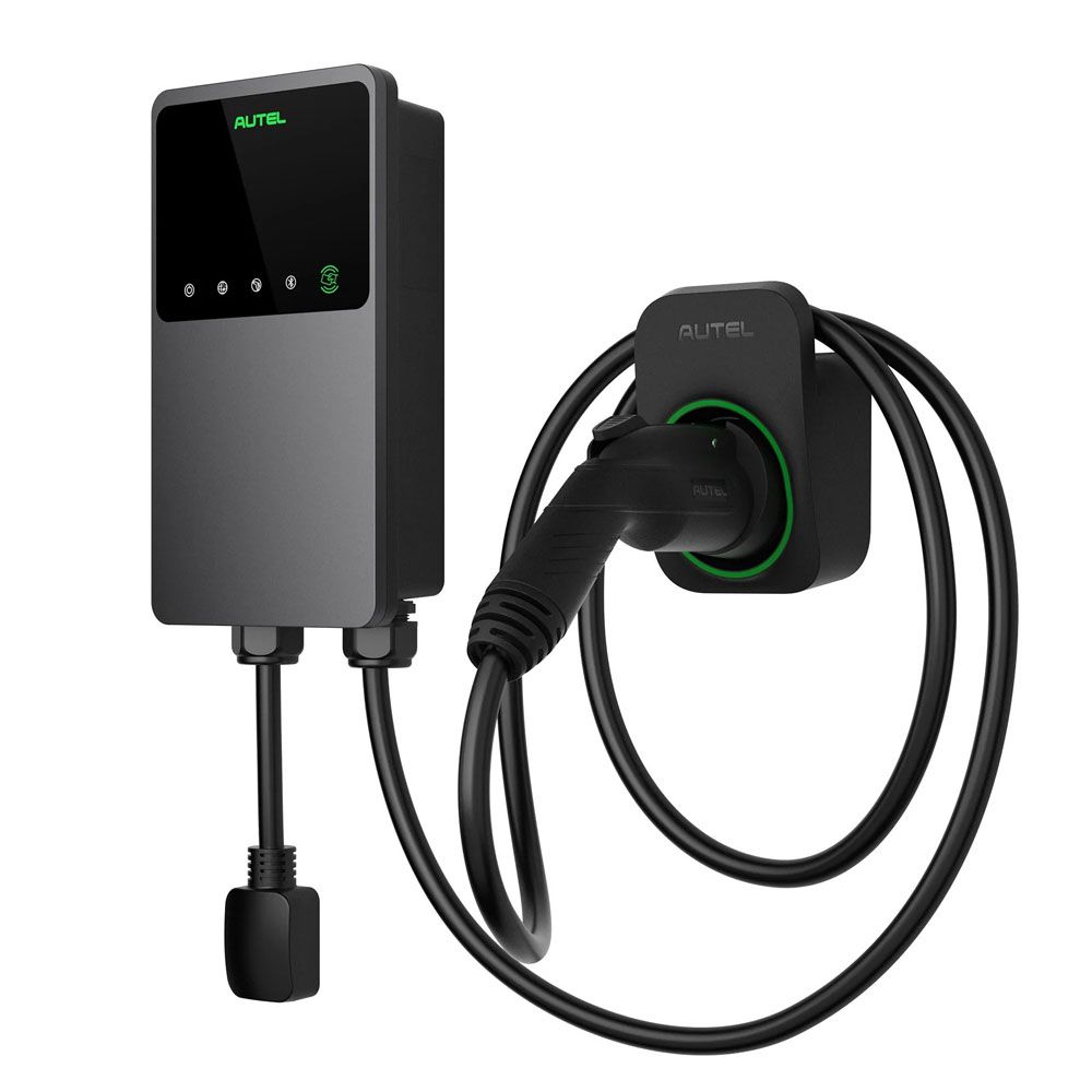 2022 Newest Autel MaxiCharger AC Wallbox Home 40A - NEMA 14-50 - EV Charger with Separate Holster