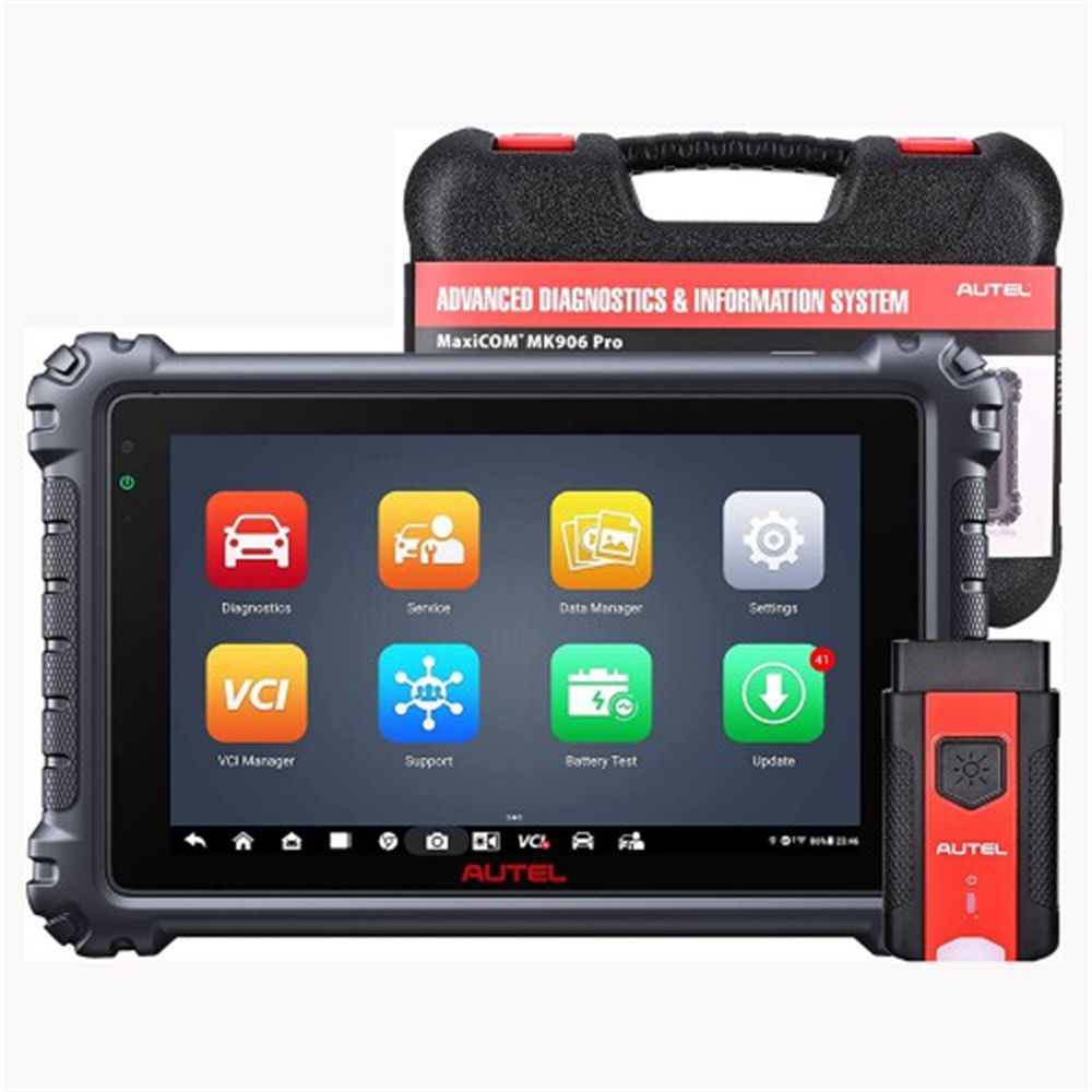 2022 Newest Autel MaxiCOM MK906 PRO Scanner Upgraded of MS906 Pro/MK906BT Diagnostic Tool with Advanced ECU Coding