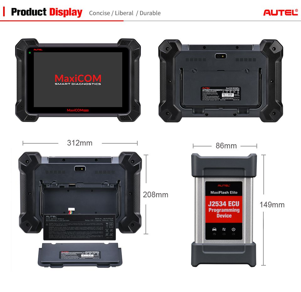 Autel MaxiCOM MK908P Diagnostic Tool