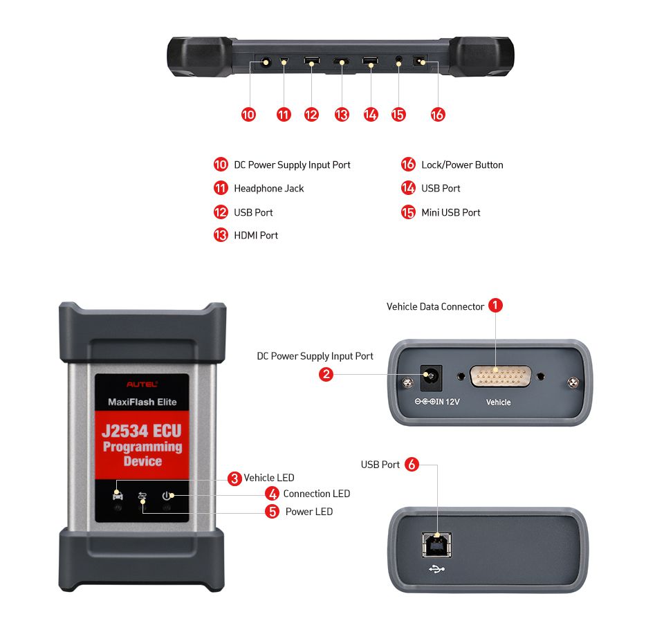 Autel MaxiCOM MK908P Diagnostic Tool