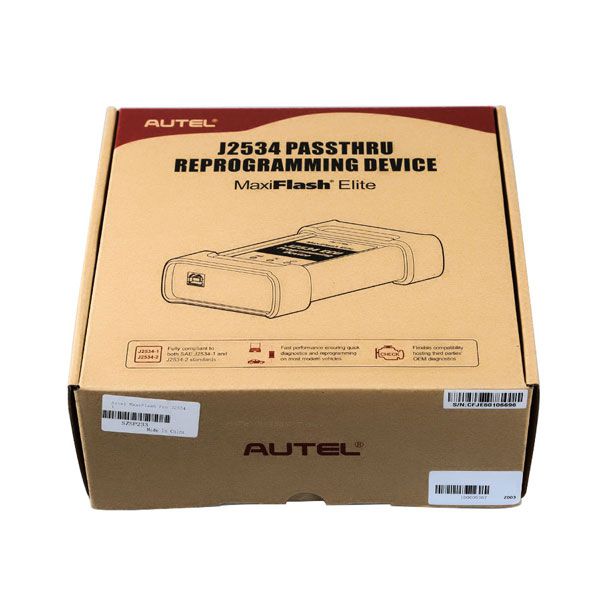 Original  Autel MaxiFlash Elite J2534 ECU Programming Device Works with Maxisys 908/908P