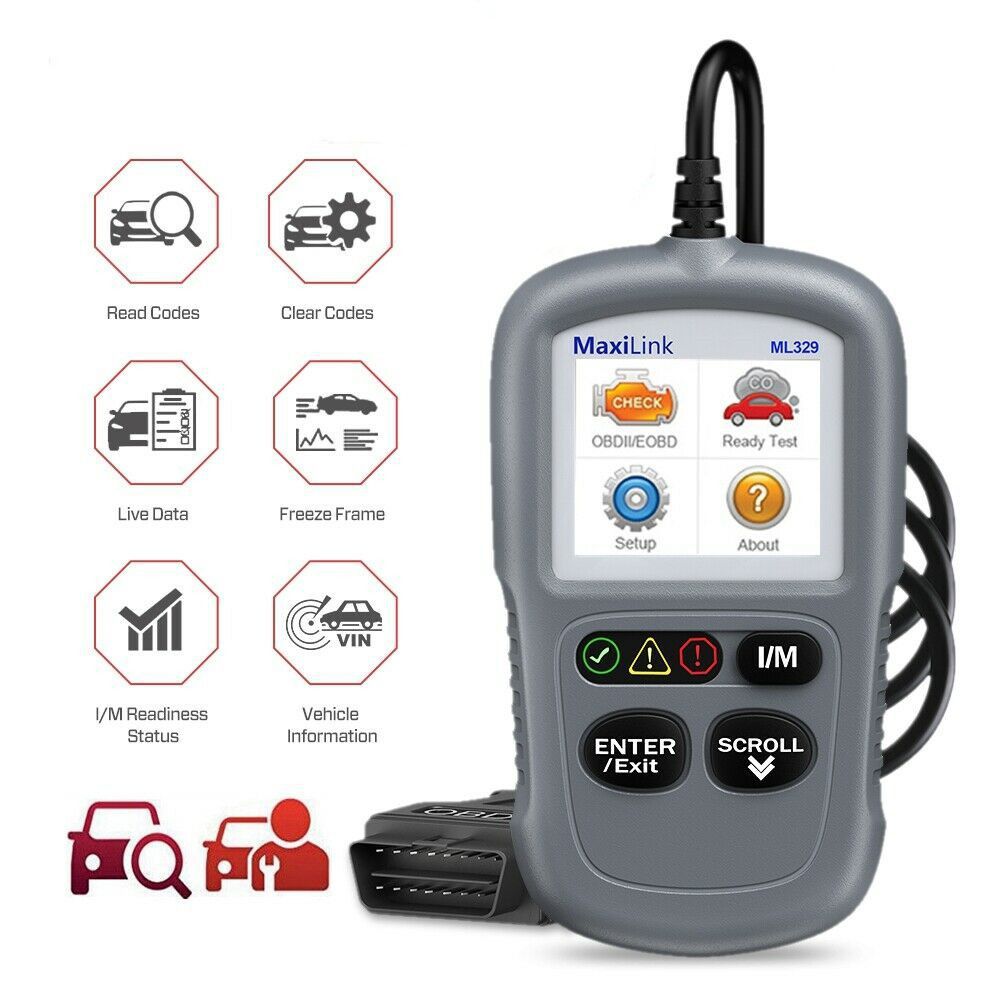 Autel MaxiLink ML329 Code Reader (Advanced Version of Autel AL319)