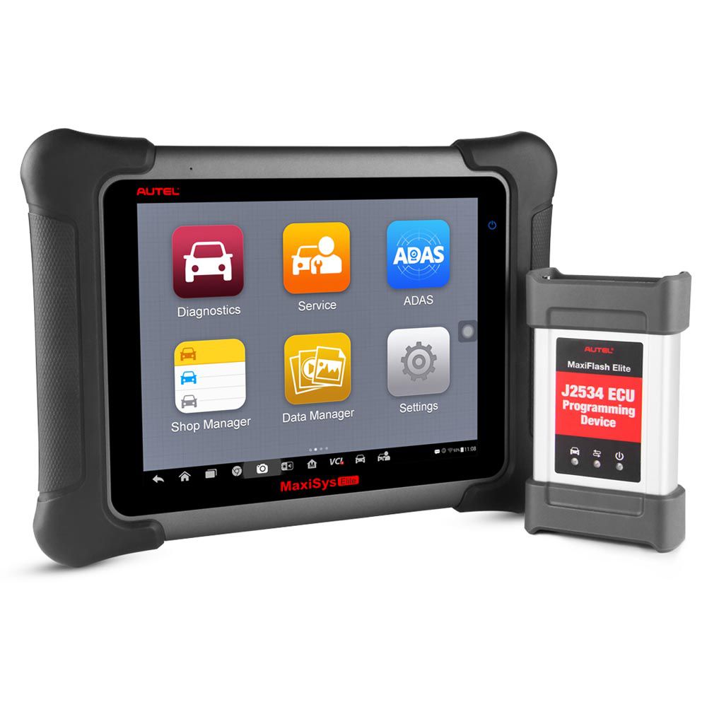 Original Autel MaxiSys Elite with Wifi/Bluetooth OBD Full Diagnostic Scanner with J2534 ECU Programming Free Update Online