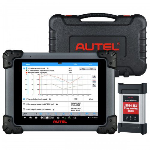 Autel MaxiSys MS908CV Diagnostic Scan Tool for Heavy Duty Truck & Commercial Vehicles