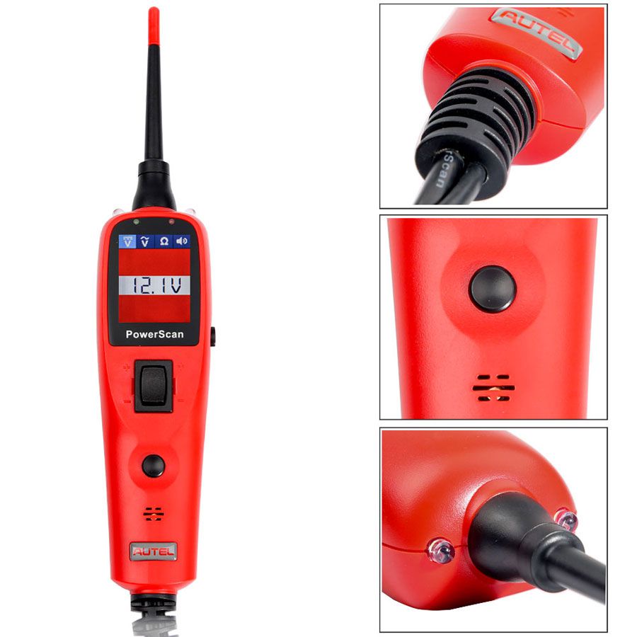 Autel PowerScan PS100 Electrical System Diagnostic Tool Highly Reliable Circuit Tester Power Injection Test Leads