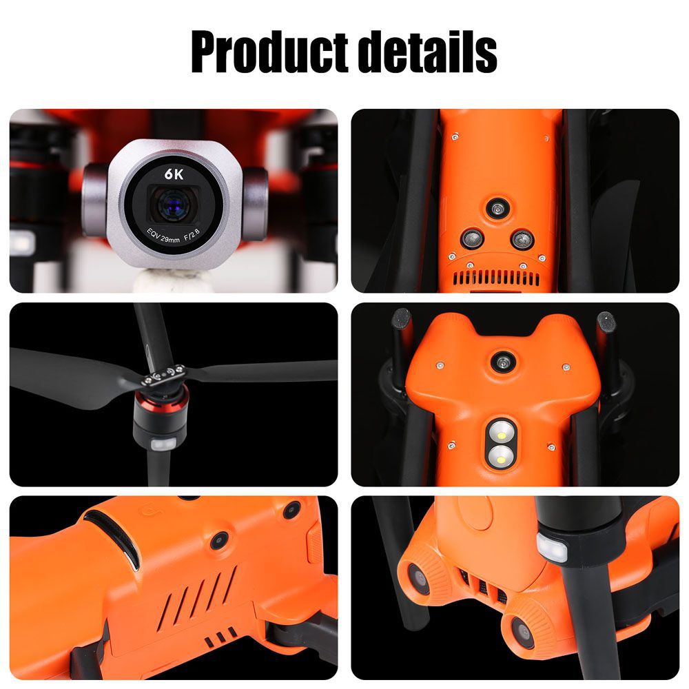 Original Autel Robotics EVO II Pro 6K Drone Rugged Bundle (With One Extra Battery)