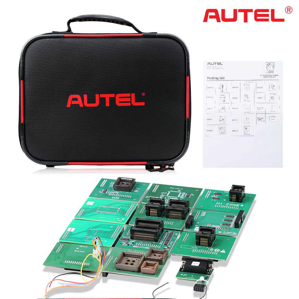 Original Autel XP400 PRO Key and Chip Programmer Plus Autel IMKPA Expanded Key Programming Accessories Kit for Renew & Unlock