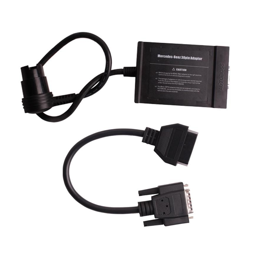 BENZ 38pin Adapter For VCS Scanner/Autoboss PC MAX/Autoboss V30